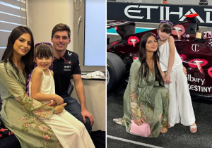 Kelly Piquet deelt mooie kiekjes met Verstappen en Penelope in Abu Dhabi