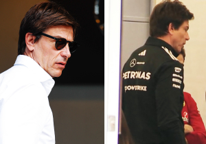 Wolff gefotografeerd tijdens bezoek aan motorhome Ferrari, wil niet zeggen waarom