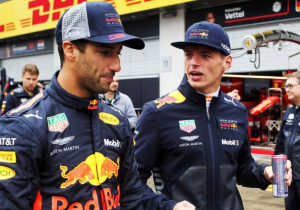 Verstappen says Ricciardo will miss Red Bull