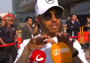 Lewis Hamilton: 'Het was gewoon slecht van mezelf'