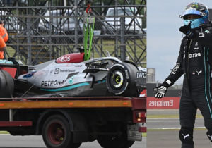 Russell gefrustreerd: "Marshals sleepten mijn auto weg, ik wilde nog racen"