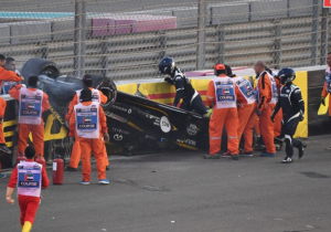 Hülkenberg nuchter over zware crash: 'Zo heftig was het niet'