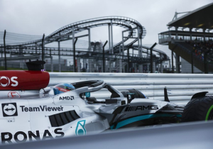 Tweede vrije training Grand Prix van Japan: Mercedes het snelste in opnieuw natte sessie