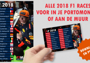 Exclusief bij GPFans: je eigen gratis Formule 1-poster of visitekaartje