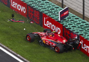 La SOBREHUMANA reacción de Sainz en China