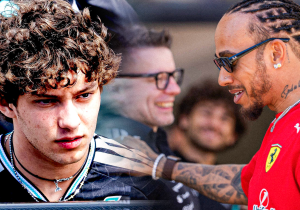 'Bono' vergeet tijdens Dutch GP even wie hij moet aanspreken: 'Oké Lew...'