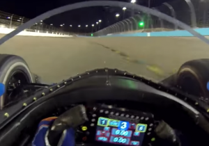 VIDEO: IndyCar-coureur test aeroscreen