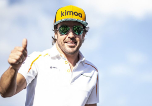 For once, a happy Alonso: 'We executed to perfection'