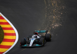 George Russell probeert nieuwe vloer van Mercedes op Spa-Francorchamps