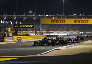 LIVE: GP Bahrein: Hamilton aan de leiding, Verstappen 2e