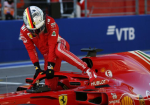 Vettel op P3: "Maakte een kleine fout in laatste sector"