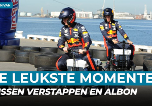 De meest hilarische momenten van Max Verstappen en Alex Albon | Het leven van Albon