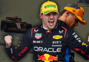 De regen valt, het spook ontwaakt: Verstappen is Norris’ grote nachtmerrie in kletsnat Brazilië