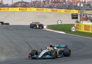 VIDEO: El épico duelo entre Checo Pérez y Lewis Hamilton en Zandvoort