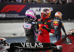 Sainz wilde beelden horrorcrash van Zhou voor herstart niet zien