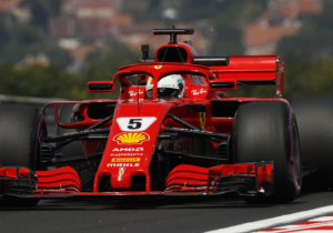 2e vrije training Hongarije: Verstappen zit Vettel op de hielen, Mercedes opnieuw moeizaam