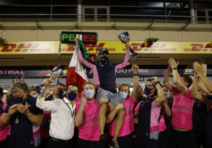 Lawrence Stroll over toekomst Perez: "Hoop dat hij volgend jaar in de Red Bull zit"