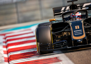 Grosjean kritisch na bandentest: "Slijtageprobleem nog steeds niet verholpen"