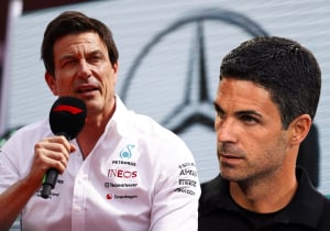 Arsenal manager Arteta hit with brutal Mercedes F1 reference