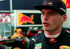 VIDEO: Verstappen legt uit hoe de auto tijdens een demo werkt