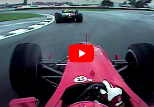 VIDEO: Schumacher's epic United States GP fight with Coulthard