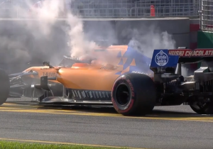 Sainz over brandende Renault-motor: 'Bekend probleem'