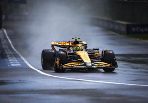 Norris snelste in eerste training voor GP Canada op opdrogende baan, Verstappen op P5