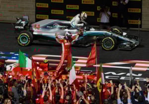 VIDEO: How Raikkonen celebrated COTA win