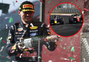 Verstappen zag 'slapende' Hamilton risico nemen tijdens inhaalactie: "Hij lette niet op"