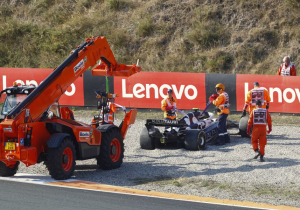 Tsunoda na spin in FP2: "Waarschijnlijk kwam het door wind"