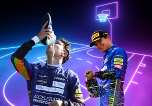 McLaren cheekily assist NBA legend with champagne problems