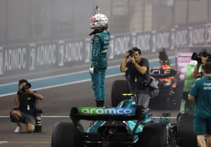 Vettel rues Aston Martin strategy as F1 career ends with point