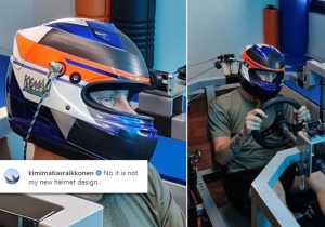 HAHA! Raikkonen laat NIET zijn nieuwe helmdesign voor 2021 zien
