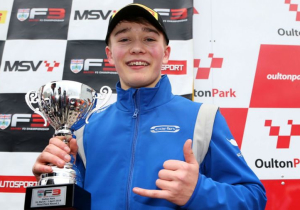 Monger takes spectacular podium on F3 debut