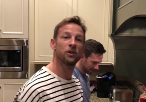 VIDEO: Zo vierde Jenson Button zijn 38e verjaardag