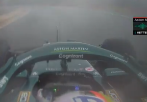 VIDEO: Vettel door het lint na crash Norris: "Wat de f*ck heb ik nou gezegd?!"