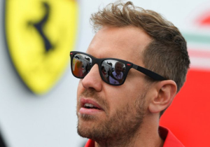 Polesitter Vettel: "De auto was ongelooflijk, hij werd steeds sneller"