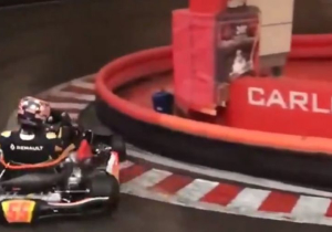 VIDEO: Carlos Sainz toont skills op de kartbaan!