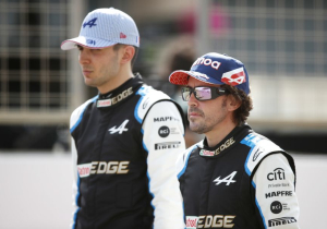 Ocon blij met Alonso als teamgenoot: "Zonder twijfel een van de beste coureurs"