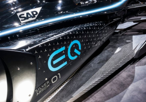 GALLERY: Mercedes' Formula E car his track for first time