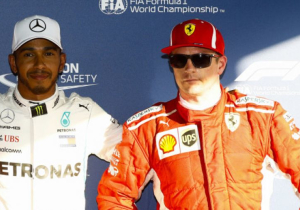 Hamilton: "Raikkonen is plots weer snel, geweldig om te zien"