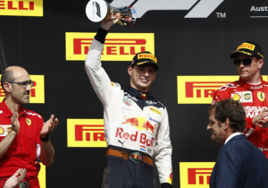 Horner trots op Verstappen: "Alweer een prachtige race van Max"