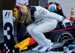 Hamilton overweegt Trump-protest voorafgaand Grand Prix van de Verenigde Staten