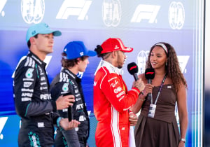 From bump to baby, Sky F1 star's son gets to meet Lewis Hamilton again