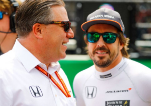 Brown over vertrek Alonso: "Respecteren zijn beslissing, hij is een legende"