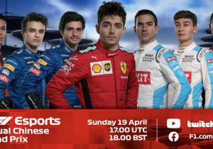 LIVE: Bekijk nu de virtuele Grand Prix van China!
