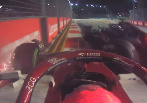 VIDEO: El choque de Latifi con Zhou en Singapur