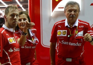 Startcrash in Singapore heeft geen gevolgen voor motoronderdelen Vettel