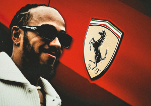 Hamilton WOWS as first official picture in Ferrari red revealed