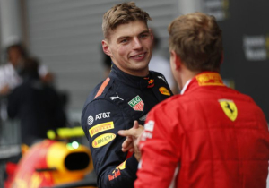 Verstappen: "Vettel kan praten wat hij wil, maar of ik er wat mee doe?"